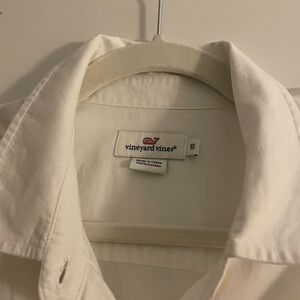 Vineyard Vines Women’s White Button Down Oxford Shirt